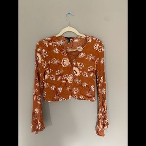southwestern long sleeved top